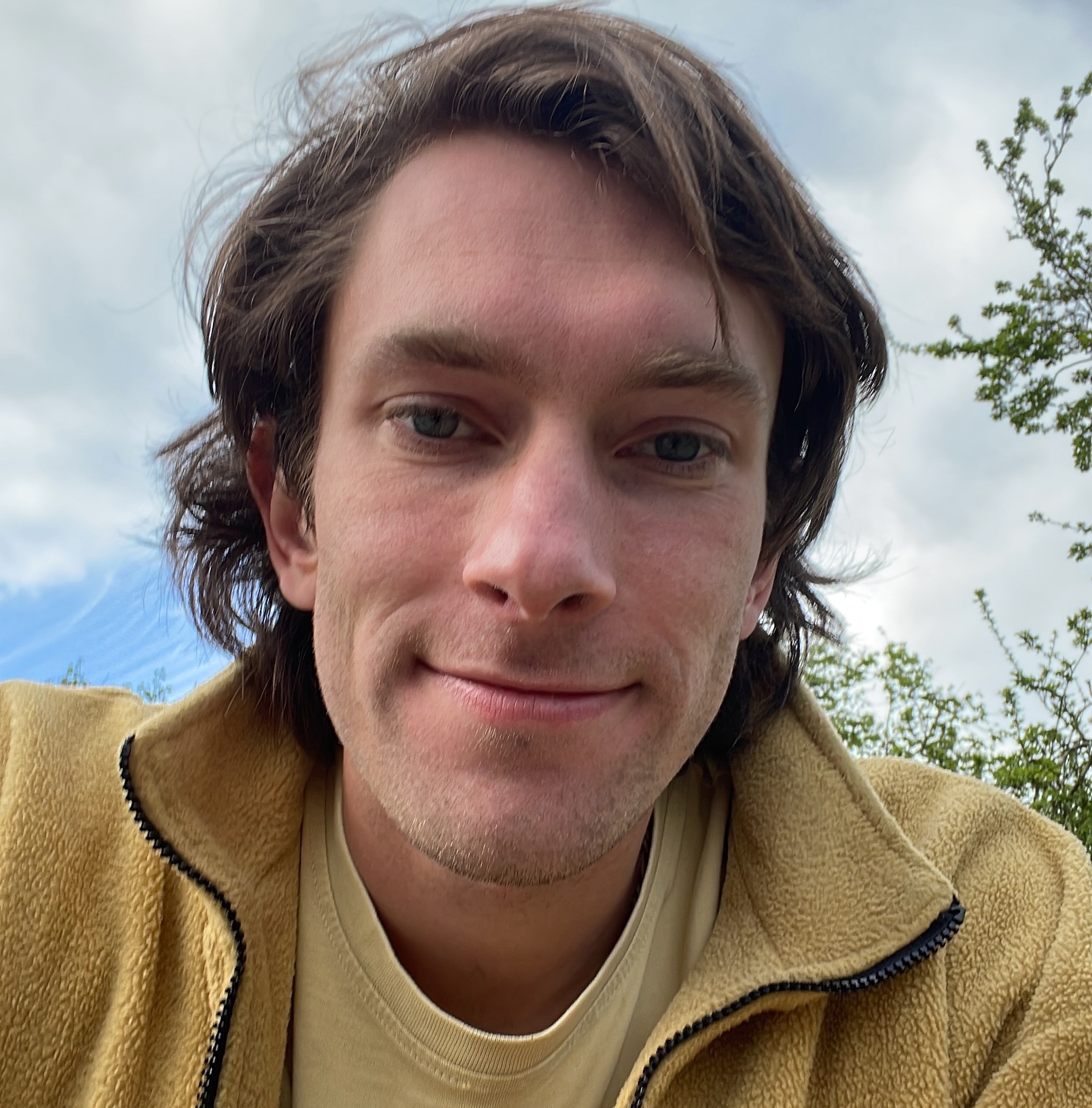 This is a picture of Jack, and no, it's not a selfie